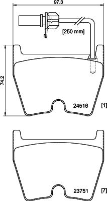 Pagid T2079 - Bremžu uzliku kompl., Disku bremzes www.autospares.lv