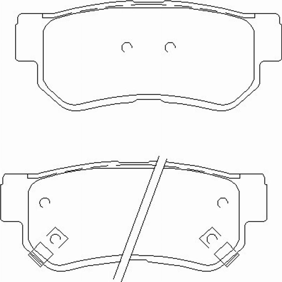 Pagid T2106 - Brake Pad Set, disc brake www.autospares.lv