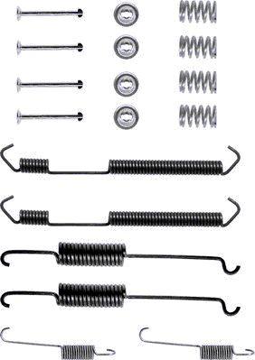 Pagid X0062 - Piederumu komplekts, Bremžu loki www.autospares.lv