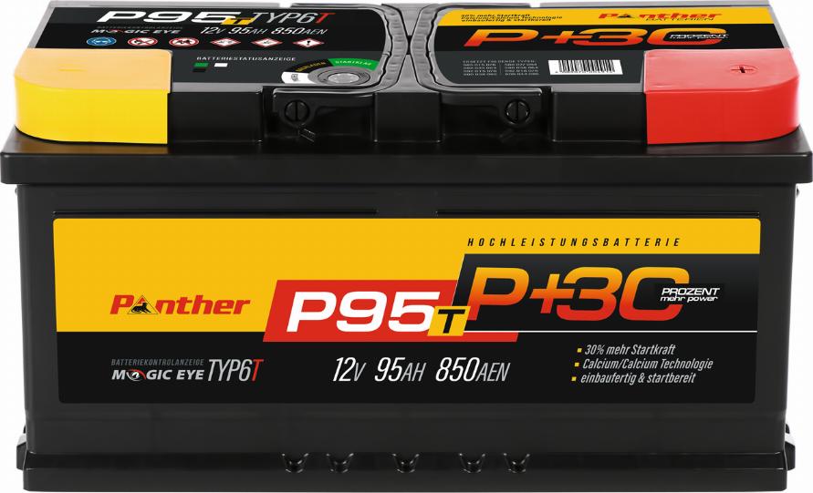 PANTHER SB.P95T - Starter Battery www.autospares.lv