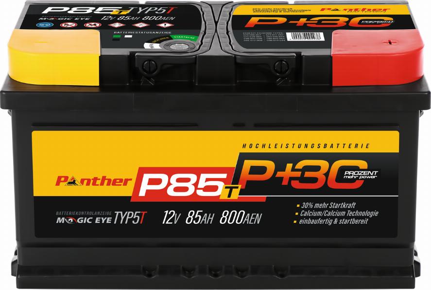 PANTHER SB.P85T - Starter Battery www.autospares.lv