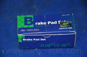 Parts-Mall PKA-033-S - Brake Pad Set, disc brake www.autospares.lv