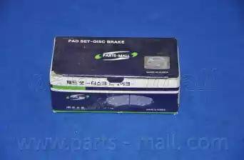 Parts-Mall PKA-032 - Brake Pad Set, disc brake www.autospares.lv