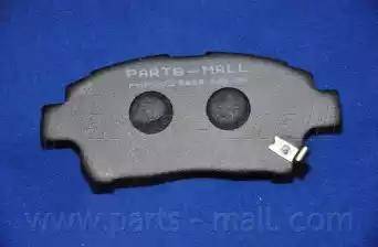 Parts-Mall PKF-003 - Тормозные колодки, дисковые, комплект www.autospares.lv