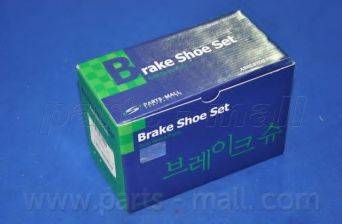 Parts-Mall PLA-027 - Brake Shoe Set www.autospares.lv