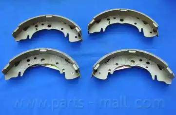 Parts-Mall PLB-016 - Bremžu loku komplekts www.autospares.lv