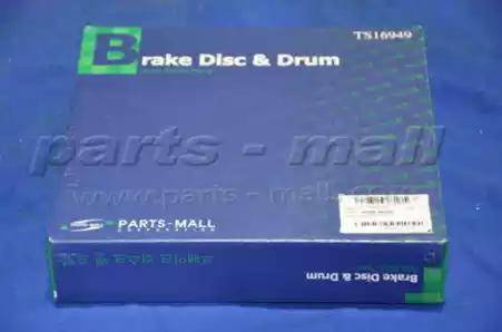 Parts-Mall PRA-002 - Bremžu diski www.autospares.lv