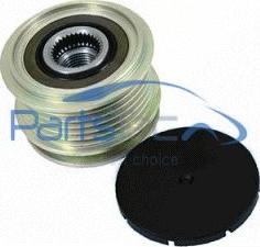 PartsTec PTA104-0002 - Шкив генератора, муфта www.autospares.lv