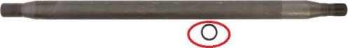 Pascal SALE-G8M003PC - Stub Axle, differential www.autospares.lv