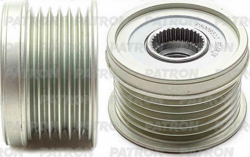 Patron P5009510 - Шкив генератора, муфта www.autospares.lv