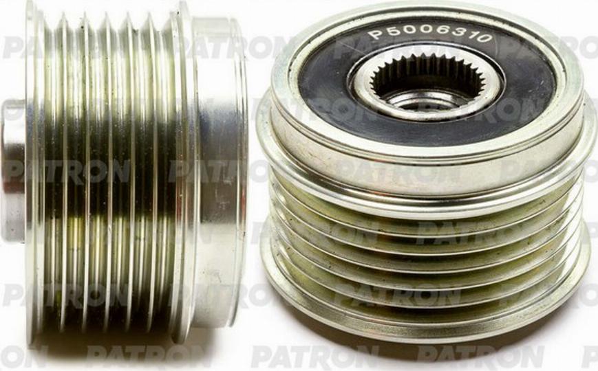 Patron P5006310 - Шкив генератора, муфта www.autospares.lv