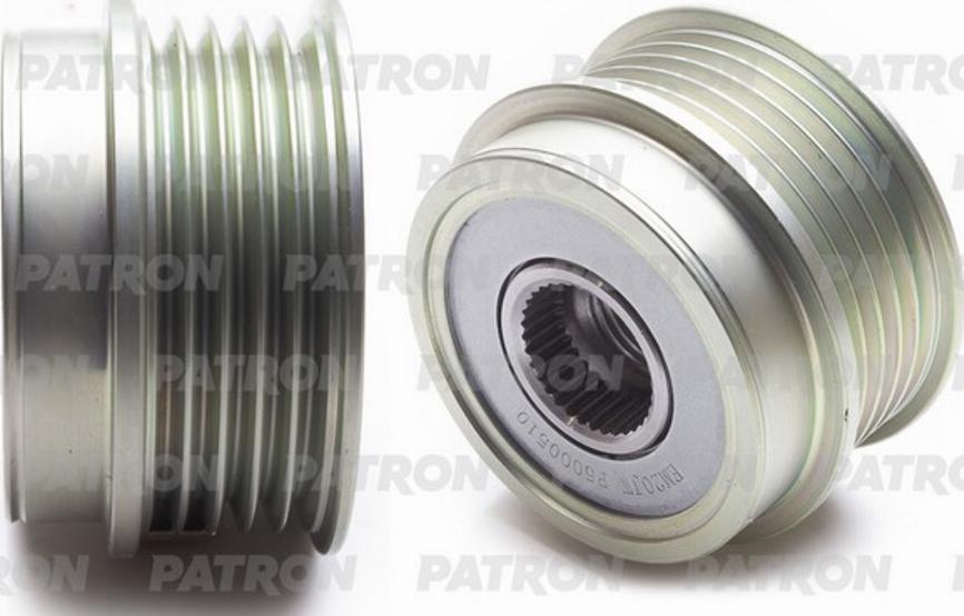 Patron P5000510 - Шкив генератора, муфта www.autospares.lv