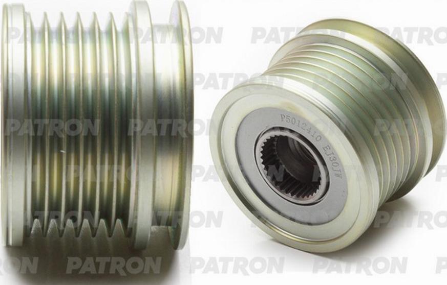 Patron P5012410 - Pulley, alternator, freewheel clutch www.autospares.lv