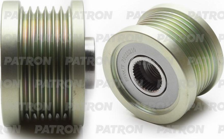 Patron P5020210 - Шкив генератора, муфта www.autospares.lv