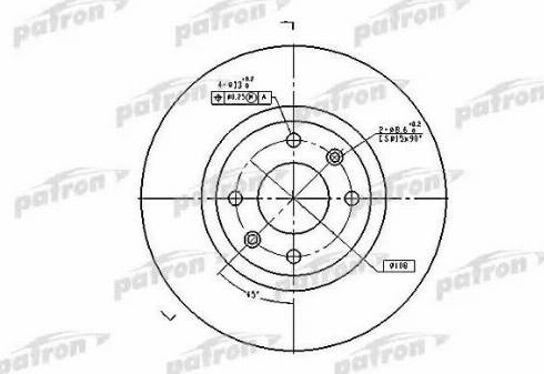 Patron PBD4183 - Bremžu diski autospares.lv