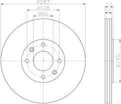 Patron PBD1123 - Тормозной диск www.autospares.lv