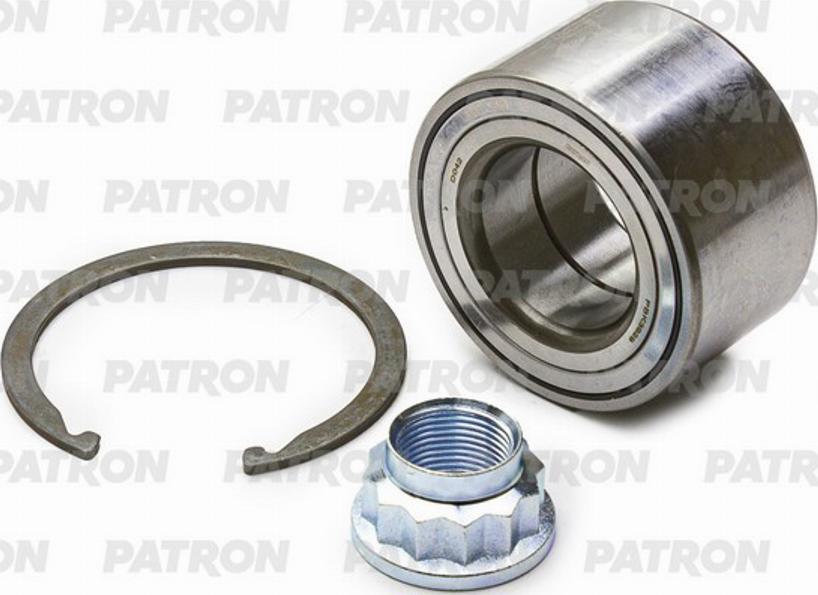 Patron PBK3929 - Подшипник ступицы колеса, комплект www.autospares.lv