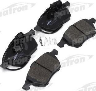 Patron PBP590 - Тормозные колодки, дисковые, комплект www.autospares.lv