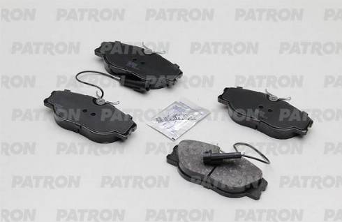 Patron PBP565 - Тормозные колодки, дисковые, комплект www.autospares.lv