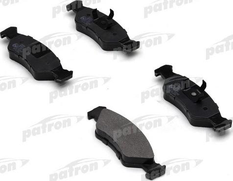 Patron PBP589 - Тормозные колодки, дисковые, комплект www.autospares.lv