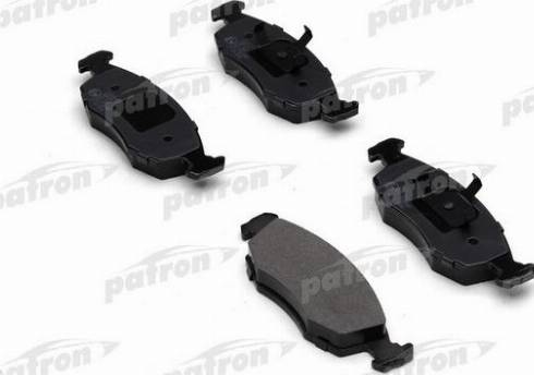 Patron PBP579 - Тормозные колодки, дисковые, комплект www.autospares.lv