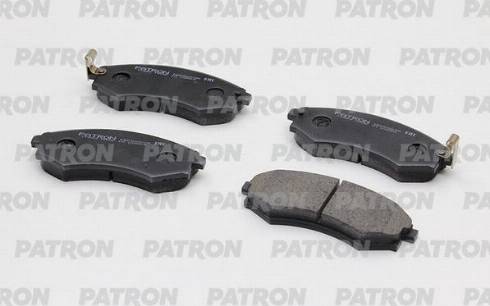 Patron PBP600KOR - Тормозные колодки, дисковые, комплект www.autospares.lv