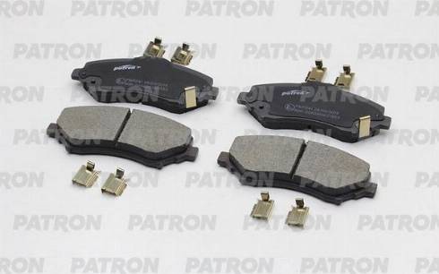 Patron PBP041 - Bremžu uzliku kompl., Disku bremzes www.autospares.lv