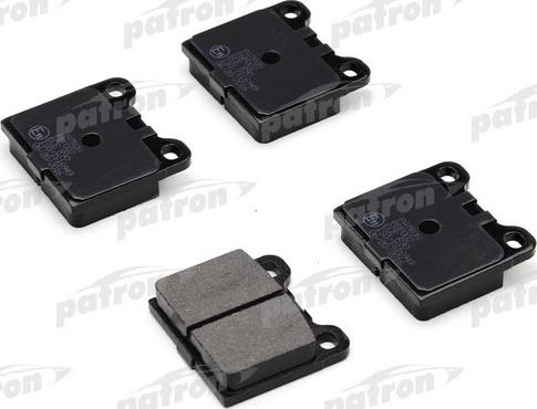 Patron PBP002 - Тормозные колодки, дисковые, комплект www.autospares.lv