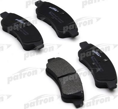 Patron PBP1927 - Тормозные колодки, дисковые, комплект www.autospares.lv