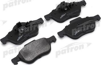 Patron PBP1440 - Тормозные колодки, дисковые, комплект www.autospares.lv