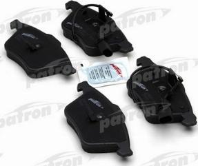 Patron PBP1407 - Тормозные колодки, дисковые, комплект www.autospares.lv