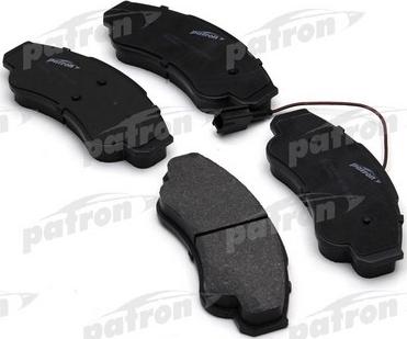 Patron PBP1479 - Тормозные колодки, дисковые, комплект www.autospares.lv