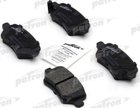 Patron PBP1521 - Тормозные колодки, дисковые, комплект www.autospares.lv