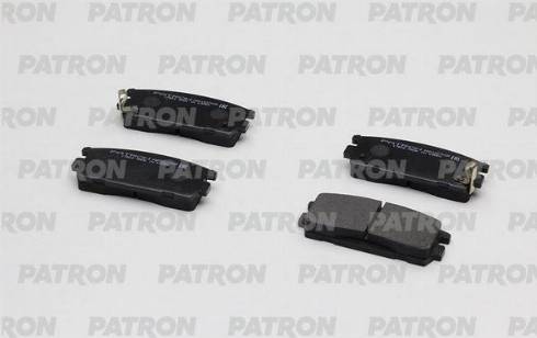 Patron PBP1527KOR - Тормозные колодки, дисковые, комплект www.autospares.lv