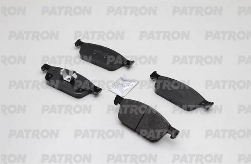 Patron PBP1600 - Тормозные колодки, дисковые, комплект www.autospares.lv