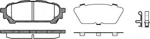 Patron PBP1635 - Тормозные колодки, дисковые, комплект www.autospares.lv