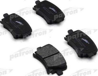 Patron PBP1636 - Тормозные колодки, дисковые, комплект www.autospares.lv