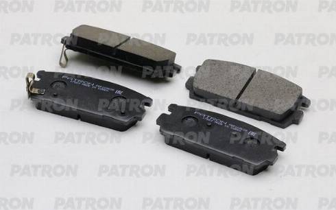 Patron PBP109KOR - Тормозные колодки, дисковые, комплект www.autospares.lv