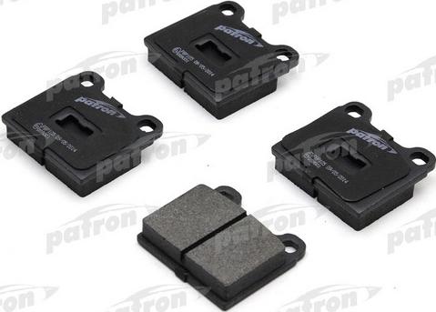 Patron PBP105 - Brake Pad Set, disc brake www.autospares.lv