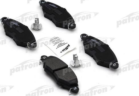 Patron PBP1135 - Тормозные колодки, дисковые, комплект www.autospares.lv