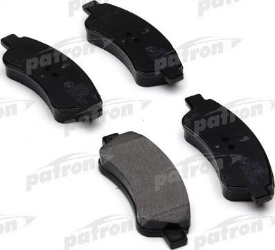 Patron PBP1399 - Тормозные колодки, дисковые, комплект www.autospares.lv