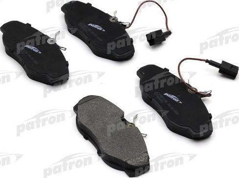 Patron PBP1396 - Brake Pad Set, disc brake www.autospares.lv