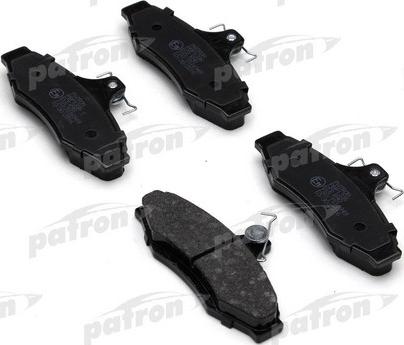 Patron PBP1336 - Тормозные колодки, дисковые, комплект www.autospares.lv