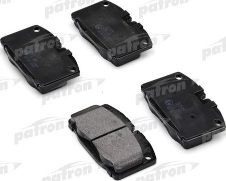 Patron PBP173 - Тормозные колодки, дисковые, комплект www.autospares.lv