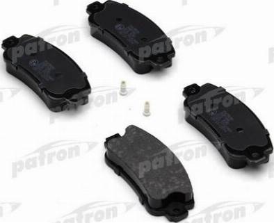 Patron PBP346 - Brake Pad Set, disc brake www.autospares.lv