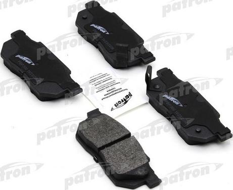 Patron PBP300 - Brake Pad Set, disc brake www.autospares.lv