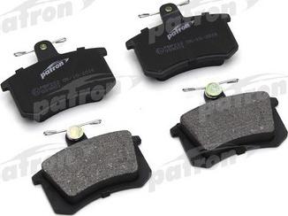 Patron PBP222 - Brake Pad Set, disc brake www.autospares.lv