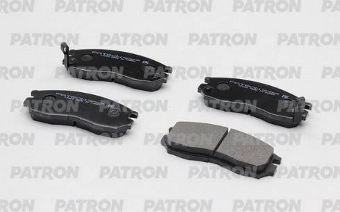 Patron PBP764KOR - Тормозные колодки, дисковые, комплект www.autospares.lv