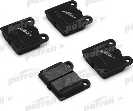 Patron PBP704 - Brake Pad Set, disc brake www.autospares.lv