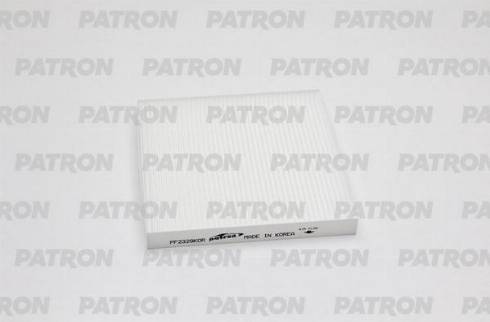 Patron PF2329KOR - Filtrs, Salona telpas gaiss www.autospares.lv